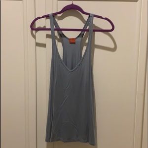 Blue super soft tank top